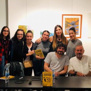 2019-10-28 Presentació del llibre "El coraje de romperse" d'Alberto Simoncini i pròleg de Marta Edo professora del CEFP Núriaa. 